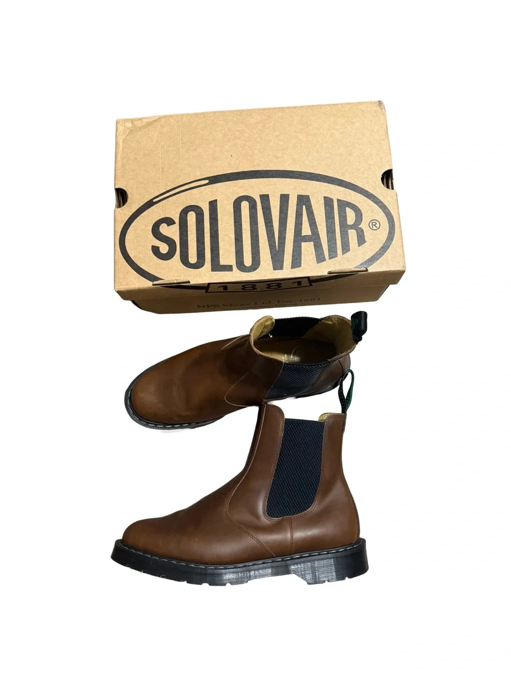 Solovair Gaucho Crazy Horse Dealer Boots